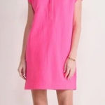 Vineyard Vines  Garment Dyed Margo shirt dress In Fuchsia Size 4 NWT Photo 0