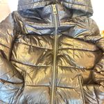 Guess Women’s  black hooded puffer jacket Photo 7