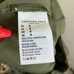 American Eagle Wide Leg Army Green Crop Pants Medium Photo 10