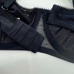 J.Crew Underwire balconette bra in point d'esprit black style H6207 size 34D Photo 9