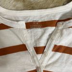 Aerie  long sleeve striped Henley top Photo 1