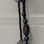 Cute Gray & Black Bead Necklace Photo 7