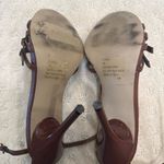 Steve Madden Alanaa Strappy Brown Leather Heels Size 7M Photo 3