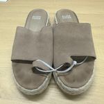 Eileen Fisher  Women's Tarry Espadrille Wedge Slide in Bone Size 6 EUC Photo 1