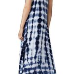 Fifteen Twenty Blue Tie Dye Handkerchief Hem Midi Dress Size XS Photo 1