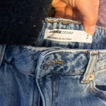 Garage 90’s Straight Leg Distressed Blue Jeans Photo 2
