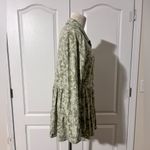 New Directions mini button dress, sz L Green Size L Photo 1