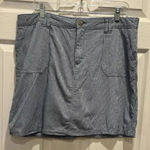 Lee  Women's Mid Rise Skort Rayon Cotton Blend‎ Women’s Size 14 Photo 0