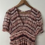 Ulla Johnson 6 Elodie Dress in Blush Pink Tie Dye Photo 3