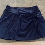 Charmo Women Swim Skirt Drawstrings Sides Swim Shorts Bathing Suit Skirted Swimsuit Bottom Blue Size XXL Photo 6