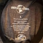 Universal Studios Jurassic World Black and Gray Tee Size L Photo 2