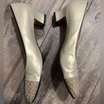Salvatore Ferragamo  shoes pumps 8 AAA heels tan business retro vintage 80s 90 Photo 4
