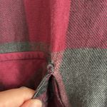 Harley Davidson  Red and Gray Plaid Button Up Snap Women’s Flannel Size 2XL Photo 4