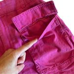 Farm Rio Linen Blend Pink Cargo Shorts M Photo 5