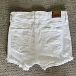 American Eagle  White Denim Shorts Photo 1