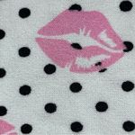 Betsey Johnson Vintage Y2K Polka Dot Babydoll Top Pink White Lace Trim Bow Photo 8