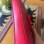 Tote&Carry Faux Snakeskin, Jetsetter 15 inch Laptop Bag, Briefcase, Red, Vegan Red Photo 10