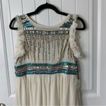 Tularosa embellished beaded stella off white sleeveless maxi dress wedding guest Photo 6