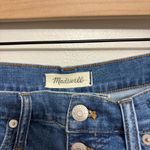 Madewell High-Rise Derby Button Front Denim Shorts - Size 26 Photo 4