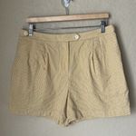 Tory Burch  yellow striped cotton shorts Photo 1