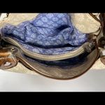 Kathy Van Zeeland Kathy Van Zealand Brown & Cream Satchel Bag Photo 12