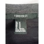 Forever 21  Dress Ruched Womens Large Long Sleeve Color Dark Gray Size Medium Photo 2