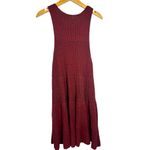 Free People Waterfall Sweater Dress Red Photo 7