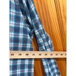 MOUSSY Plaid Cotton Button Down Shirt Blue Check Oversized Free Size Japan Photo 8