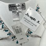 Joseph A . NWT Size XL White - Bead Embellished Tank Top Blouse Photo 3