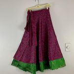 Reversible Maxi Wrap Skirt BINS813 Photo 0