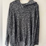 Aerie  Soft & Sexy Plush Marled Black Oversized Hoodie Photo 0