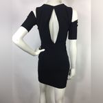 Ygal Azrouel Cutout Bodycon Dress Black White Size 0 Photo 1