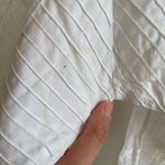 None Vintage 70s Prairie Lace Maxi Dress Flare Bell Sleeve Sheer Western Wedding Photo 6