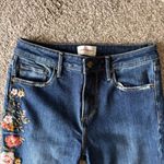 Driftwood Jeans Denim Jackie High Rise 26/28 Floral Embroidered Colorful Womens Photo 2