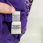 Diane Von Furstenberg  Purple Leopard Clara Midi Dress 10 Maximalist Designer Photo 9