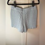 Sabo Women’s Knit Blue Embroidered Shorts Blue Size Medium / 6 Photo 2