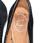 Jack Rogers  Black Suede Gabrielle Kiltie Loafers Photo 5