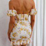 Hello Molly  | Floral Strapless Dress Photo 2