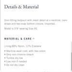 Abercrombie & Fitch Abercrombie Black Seamless Mesh Bodysuit NWT XS Photo 7