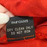 For Love & Lemons  Little Lover Studded Plunge V Neck Mini Dress Red Small Photo 11