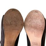 Stuart Weitzman Commodore Bootie 6 Brown Leather Suede Studded Shoes Chic Edgy Photo 13