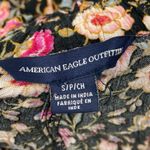 American Eagle Outfitters Multicolor Floral Print Tie Waist Paperbag Shorts Sz S Photo 3