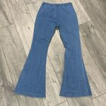 Vintage Style Flare Big Front Pocket Jeans Size M Photo 4