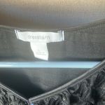 Dress Barn Black Sequin detailed Blouse large Photo 3