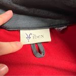 Ibex Climawool Red & Grey Merino Wool Full Zip Jacket XSmall EUC Size XS Photo 2