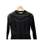 Charlotte Russe Black Bodycon Sheer Paneled Dress Junior's Size Small Photo 5