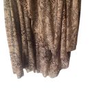 Rampage Y2k Women's Size Small Mob Wives Cheetah Print Tiered Chiffon Skirt Photo 2