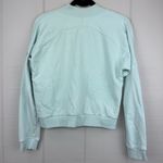Columbia  Light Blue French Terry FZ Jacket Full Zip Sweatshirt Pockets Size M Photo 4