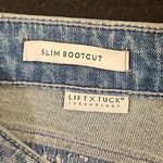 NYDJ 💕💕 High Rise Slim Bootcut Frayed Ankle Jeans ~ Riverfront Blue 8 NWT Photo 12