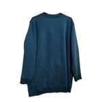 Woman Within Blue Long Sleeve Snap Front Fleece Baseball Jacket Size 22/24 1X Photo 1